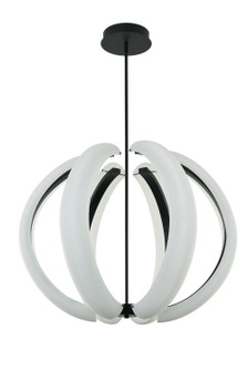 Unwind LED Pendant in Flat Black (46|58891-FB-LED)