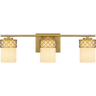 Tenley Three Light Bath in Aged Brass (10|TEN8624AB)