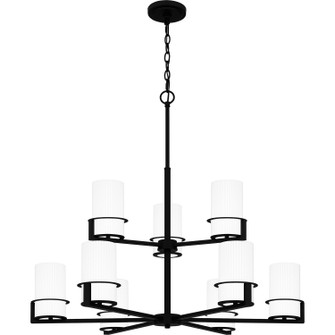 Seymour Nine Light Chandelier in Matte Black (10|SEY5032MBK)