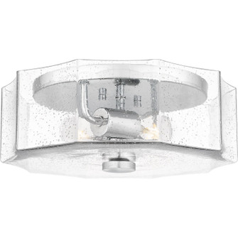 Quoizel Flush Mount Two Light Flush Mount in Polished Chrome (10|QFL6222C)