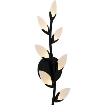 Flores LED Wall Sconce in Matte Black (10|PCFLR8708MBK)
