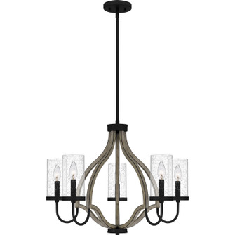 Cornelia Five Light Chandelier in Matte Black (10|CNE5026MBK)