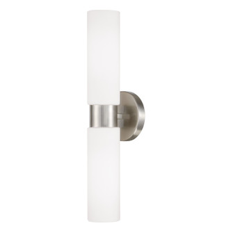 Theo Two Light Wall Sconce in Brushed Nickel (65|652621BN)
