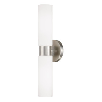 Theo Two Light Wall Sconce in Brushed Nickel (65|652621BN)