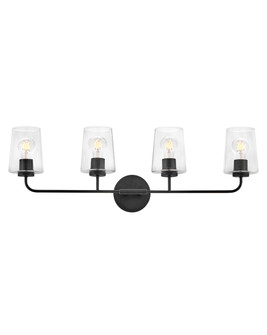 Kline LED Vanity in Black (531|853454BK-CL)