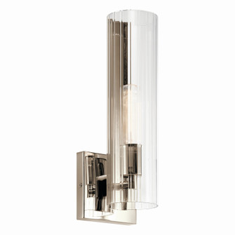 Jemsa One Light Wall Sconce in Polished Nickel (12|55165PN)