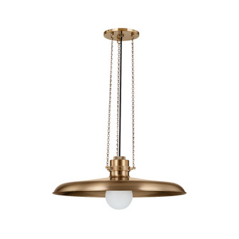 Rainhill One Light Pendant in Patina Brass (67|F3224-PBR)