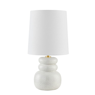 Corinne One Light Table Lamp in Aged Brass (428|HL889201-AGB/CPC)