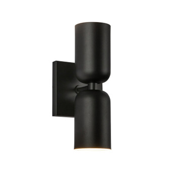 Nola Two Light Wall Sconce in Black (347|WS57712-BK)