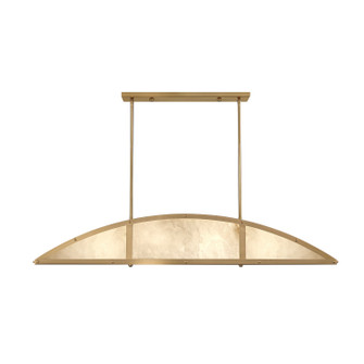 Legacy Four Light Linear Chandelier in Warm Brass (51|1-6219-4-322)