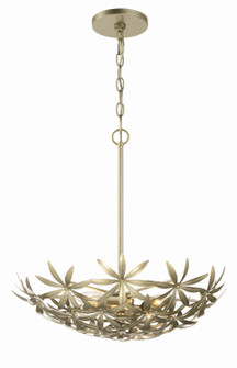Flower Child Four Light Pendant in Ambry Gold (7|2146-735)