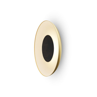 Ramen LED Wall Sconce in Gold W/ Matte White (240|RMW-12-SW-MTB-HW+24BD-GMW)