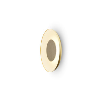 Ramen LED Wall Sconce in Gold W/ Matte White (240|RMW-09-SW-WOK-HW+18BD-GMW)