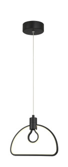 Edison's Outline LED Pendant in Coal Black (42|P1903-66A-L)
