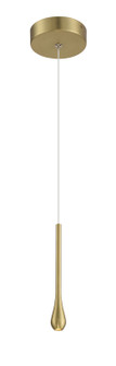 Pingo LED Mini Pendant in Soft Brass (42|P1461-695-L)