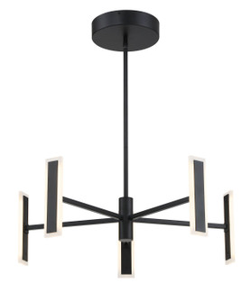 Edge LED Chandelier in Coal (42|P1415-66A-L)