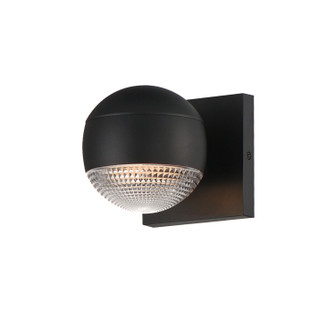 Modular LED Outdoor Wall Sconce in Black (86|E30163-126BK)