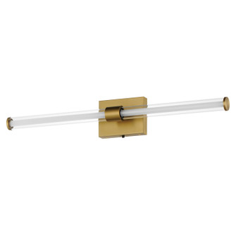 Fuse LED Bath Vanity in Natural Aged Brass (86|E23443-10NAB)