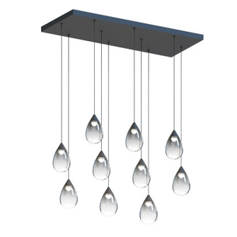 Dewdrop LED Linear Pendant in Black (86|E21566-142BK)
