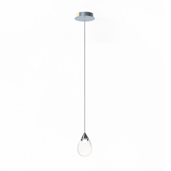 Dewdrop LED Mini Pendant in Polished Chrome (86|E21561-18PC)
