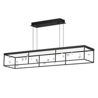 Entanglement LED Linear Pendant in Black (86|E21256-20BK)