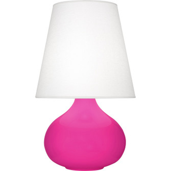 Small June One Light Accent Lamp in Razzle Rose Glazed Ceramic (165|RZ93)