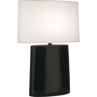Victor One Light Table Lamp in Obsidian Glazed Ceramic (165|OS03)