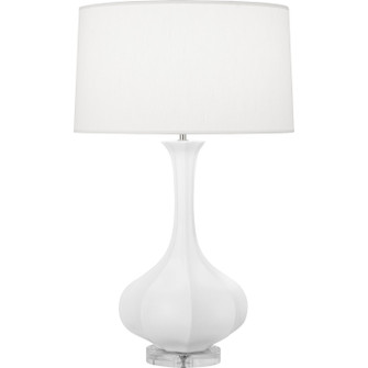 Pike One Light Table Lamp in Matte Daisy Glazed Ceramic w/Lucite (165|MDY96)