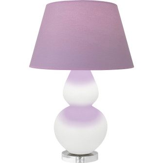 Double Gourd One Light Table Lamp in Matte Daisy Glazed Ceramic w/Lucite (165|MDY23L)