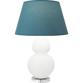 Double Gourd One Light Table Lamp in Matte Daisy Glazed Ceramic w/Lucite (165|MDY23B)