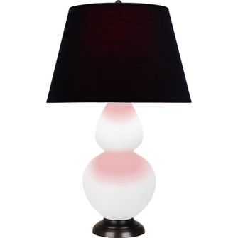 Double Gourd One Light Table Lamp in Matte Daisy Glazed Ceramic w/Deep Patina Bronze (165|MDY21K)