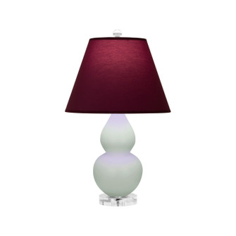 Small Double Gourd One Light Accent Lamp in Matte Celadon Glazed Ceramic w/Lucite (165|MCL53P)