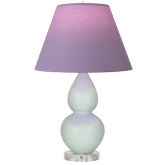 Small Double Gourd One Light Accent Lamp in Celadon Glazed Ceramic w/Lucite (165|A788L)