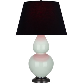 Double Gourd One Light Table Lamp in Celadon Glazed Ceramic w/Deep Patina Bronze (165|1790K)