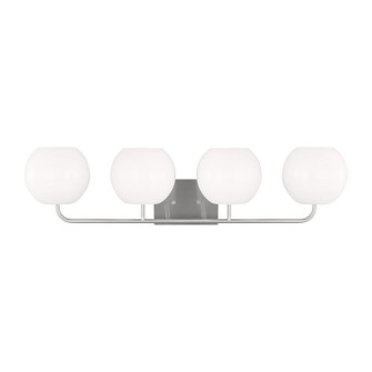 Rory Four Light Vanity in Brushed Steel (1|GLV1014BS)