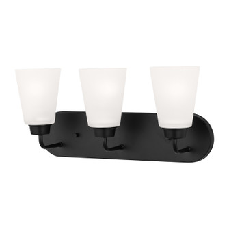 Kerrville Three Light Wall / Bath in Midnight Black (1|4415203-112)