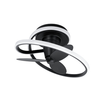 Veloce 28'' Ceiling Fan in Black (441|FH-D2402-28L-BK)