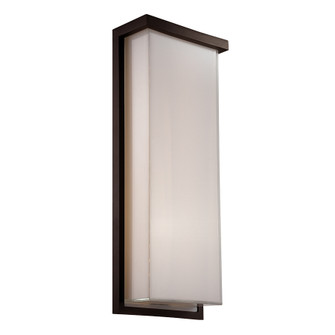 Ledge LED Outdoor Wall Sconce in Black (281|WS-W1420-35-BK)