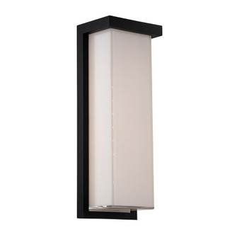 Ledge LED Outdoor Wall Sconce in Black (281|WS-W1414-27-BK)