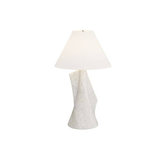 Bruce Table Lamp in Ivory, Glass Stone (314|PTC22-SH032)