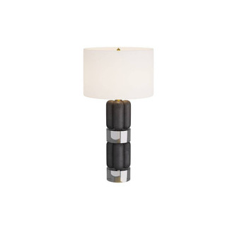 Bronson Table Lamp in Charcoal, Ricestone (314|PTC16-SH022)