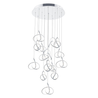 Vornado LED Chandelier in Chrome (34|PD-84915R-CH)