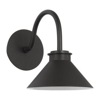 Modern Barn Light LED Wall Lantern in Textured Black (454|SLO1001TXB-L1)