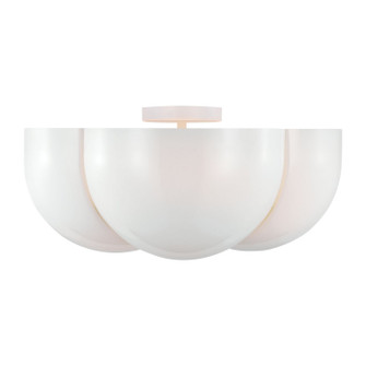 Cheverny Four Light Semi-Flush Mount in Matte White (454|LXF1004MWT)