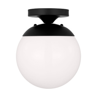 Leo - Hanging Globe One Light Wall / Semi-Flush Mount in Midnight Black (454|7518-112)