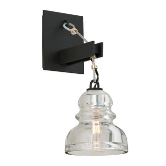 Menlo Park One Light Wall Sconce in Textured Iron (67|B3971-TRN)