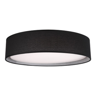 Dalton LED Flush Mount in Black (347|FM7920-BK-5CCT)