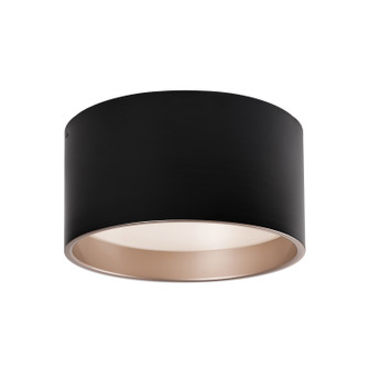 Mousinni LED Flush Mount in Black (347|FM11414-BK-5CCT)