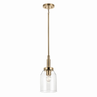Madden One Light Mini Pendant in Champagne Bronze (12|52725CPZ)