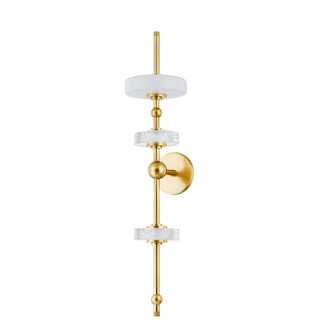 Maynard LED Wall Sconce in Aged Brass (70|8130-AGB)